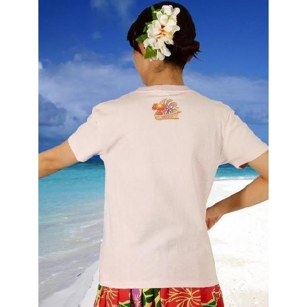 フラダンス Tシャツ [L]  イプ・ウリウリ ピンク 983lp |  | 02