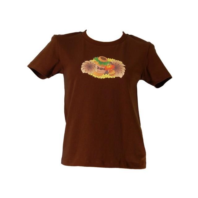 フラダンス Tシャツ [S]  イプ・ウリウリ ブラウン 983sbr |  | 03