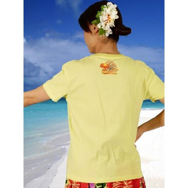 フラダンスTシャツ [XL] イプ・ウリウリ イエロー 983xly : emika