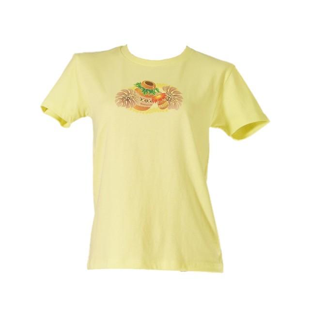 ウリウリ　イエロー　フラダンス フラダンスTシャツ [XL] イプ・ウリウリ イエロー 983xly : emika