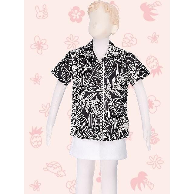 アロハシャツ ガールズ クリーム ヘリコニア 120サイズ c84c120 |  | 01