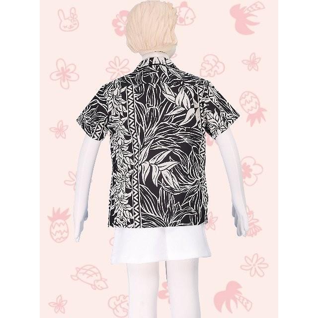 アロハシャツ ガールズ クリーム ヘリコニア 120サイズ c84c120 |  | 02