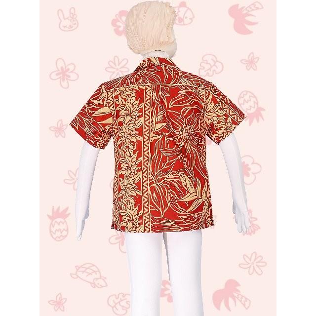 アロハシャツ ボーイズ ブラウン ヘリコニア 120サイズ c85br120 |  | 02