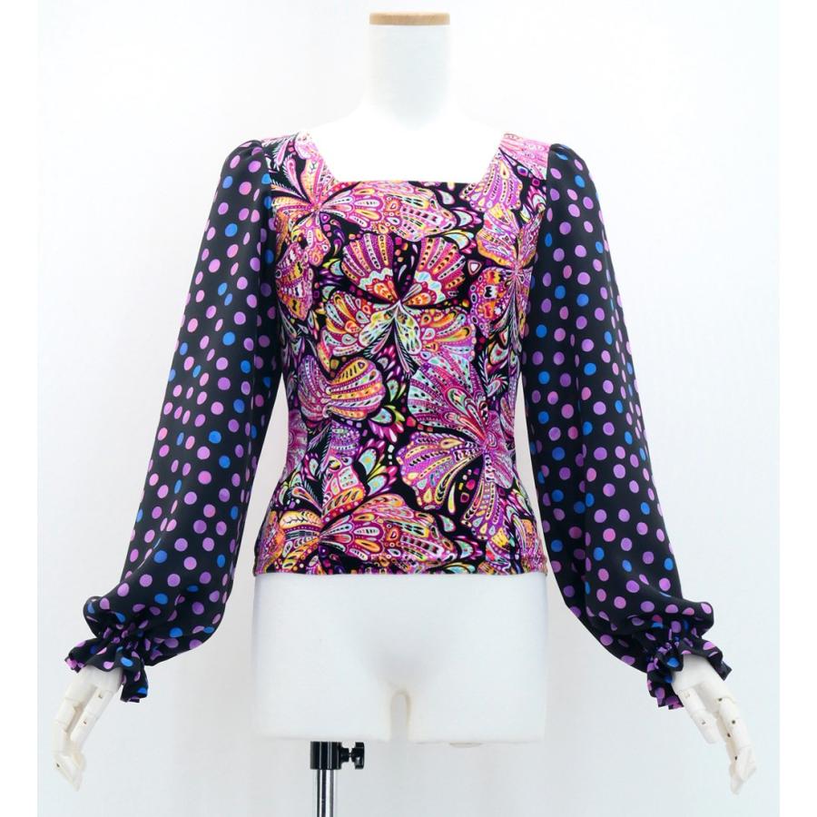 フラメンコ バタフライペイズリー セットアップ パープル S-Lサイズ FBS-14 |  | 04