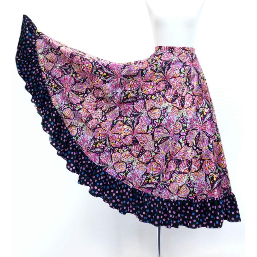 フラメンコ バタフライペイズリー セットアップ パープル S-Lサイズ FBS-14 |  | 06