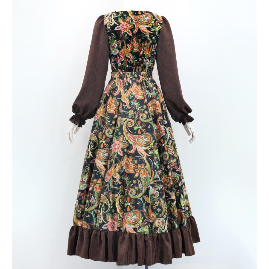 フラメンコ ペイズリー セットアップ カーキ＆ブラウン S-Lサイズ FBS-16 |  | 03