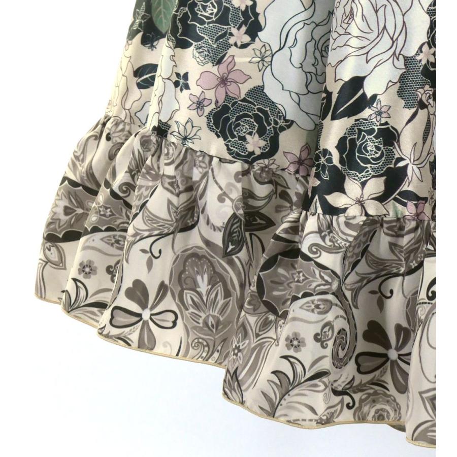 フラメンコ ローズ セットアップ ホワイト＆ベージュ S-Lサイズ FBS-17 |  | 08