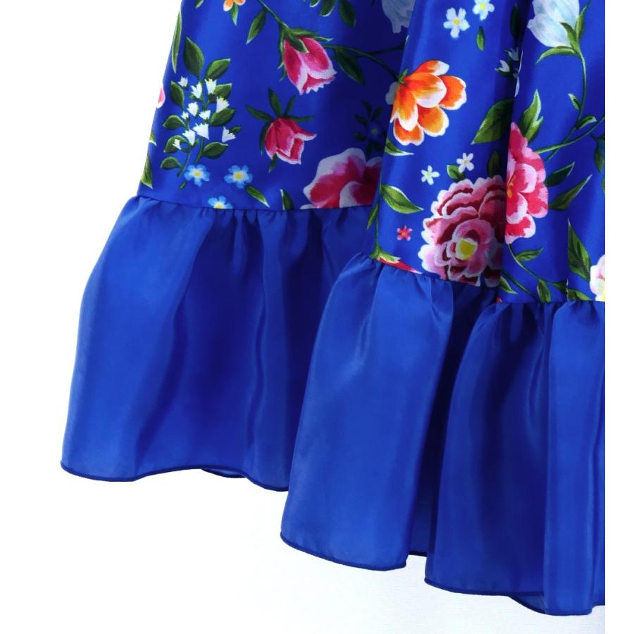 フラメンコ 花柄 セットアップ ブルー S-Lサイズ FBS-18 |  | 08