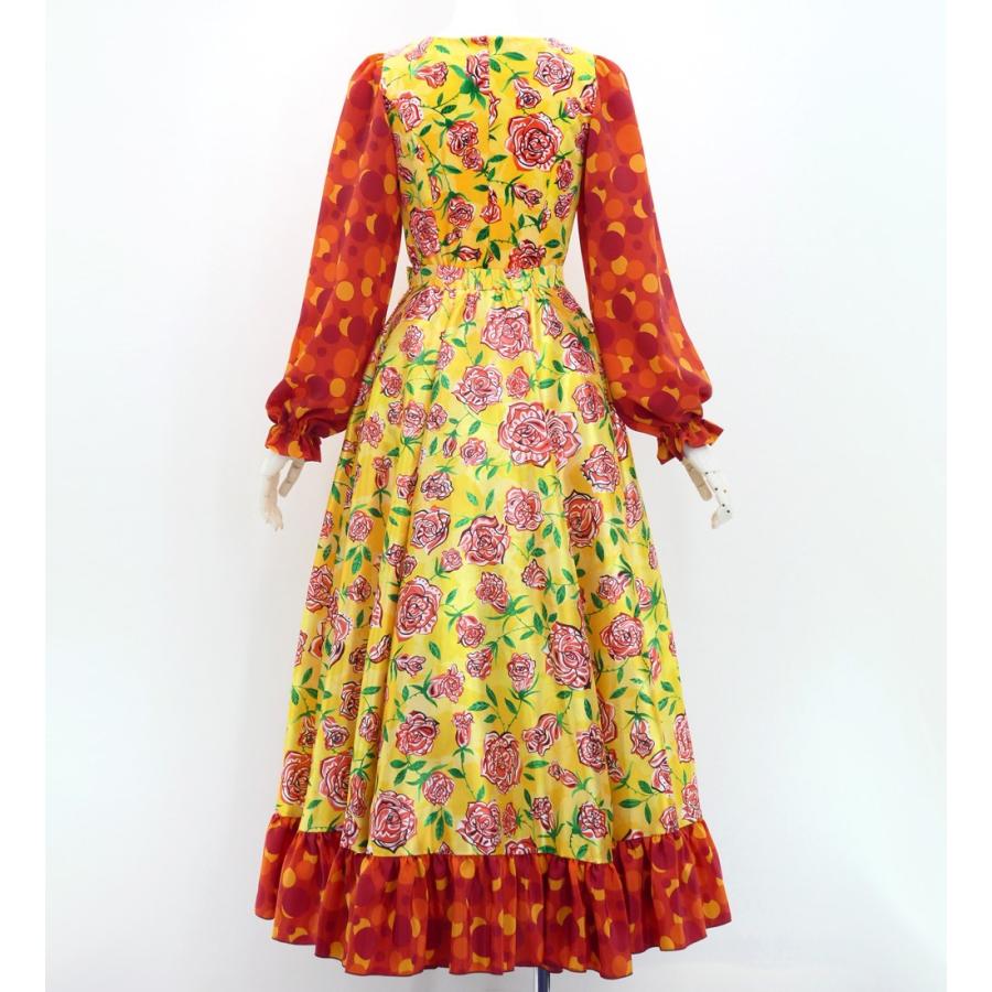 フラメンコ ローズペイズリー セットアップ イエロー＆オレンジ S-Lサイズ FBS-20 |  | 03