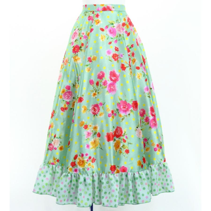 フラメンコ ローズ＆カーネーション セットアップ ライトグリーン S-Lサイズ FBS-22 |  | 05