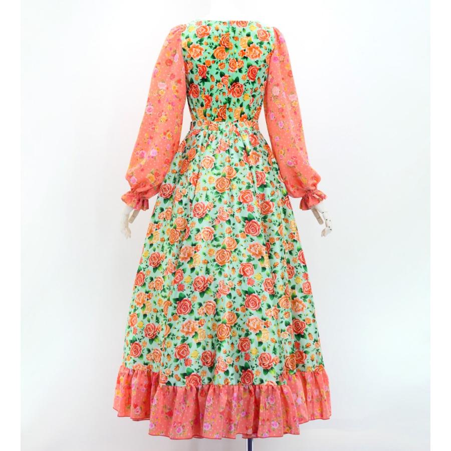 フラメンコ ローズ セットアップ ミントグリーン＆ピンク S-Lサイズ FBS-23 |  | 02