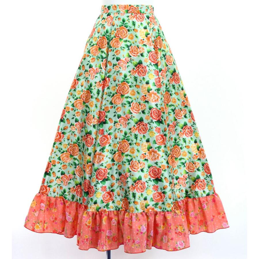 フラメンコ ローズ セットアップ ミントグリーン＆ピンク S-Lサイズ FBS-23 |  | 04