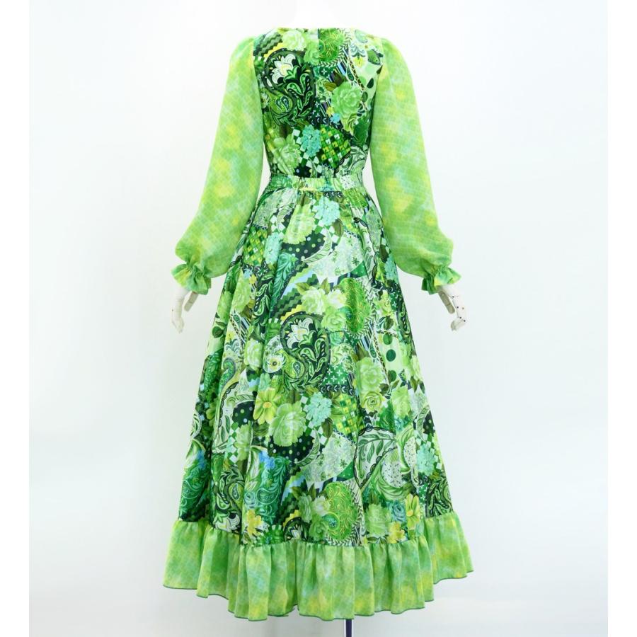 フラメンコ パッチワーク柄 セットアップ グリーン S-Lサイズ FBS-24 |  | 03