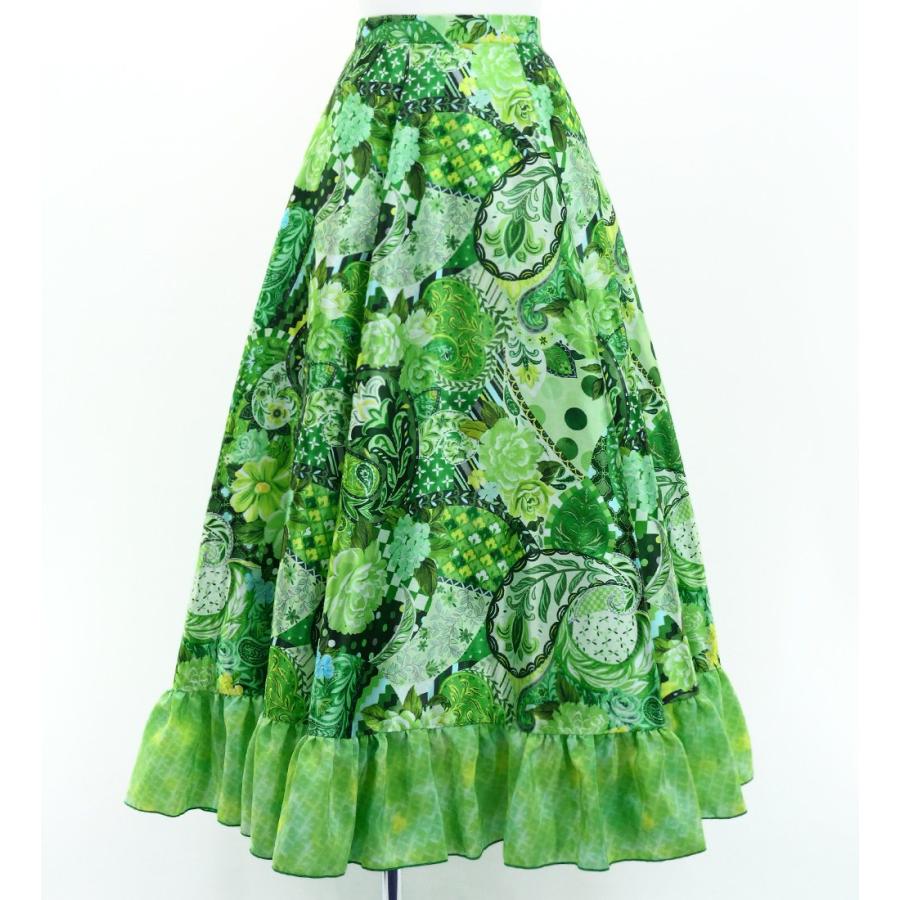 フラメンコ パッチワーク柄 セットアップ グリーン S-Lサイズ FBS-24 |  | 05