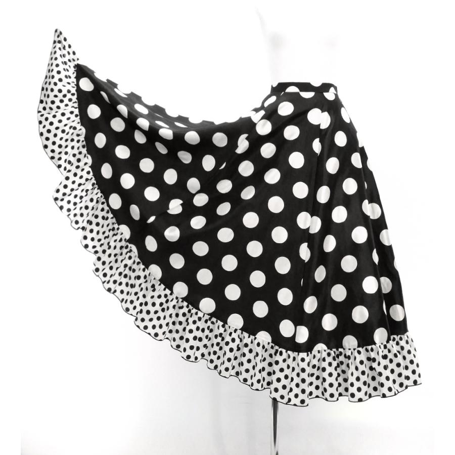 フラメンコ 水玉 セットアップ ブラック×ホワイト S-Lサイズ FBS-25 |  | 06