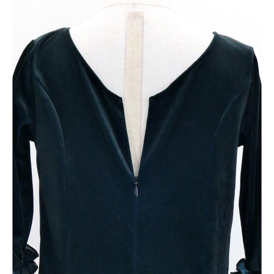 キッズ フラメンコ ベルベット フリル ワンピース ブラック 120・140サイズ FDp-1 |  | 06