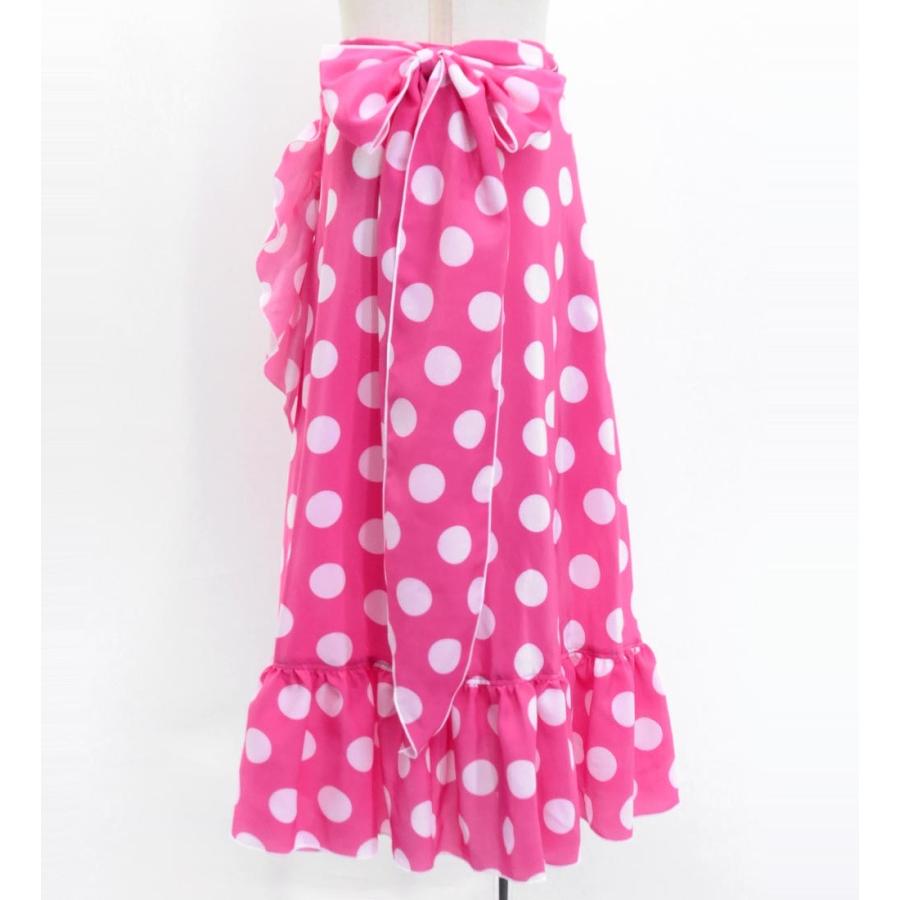キッズ フラメンコ 巻きスカート 水玉 チェリーピンク×ホワイト 120・140サイズ FMSp-1 |  | 03