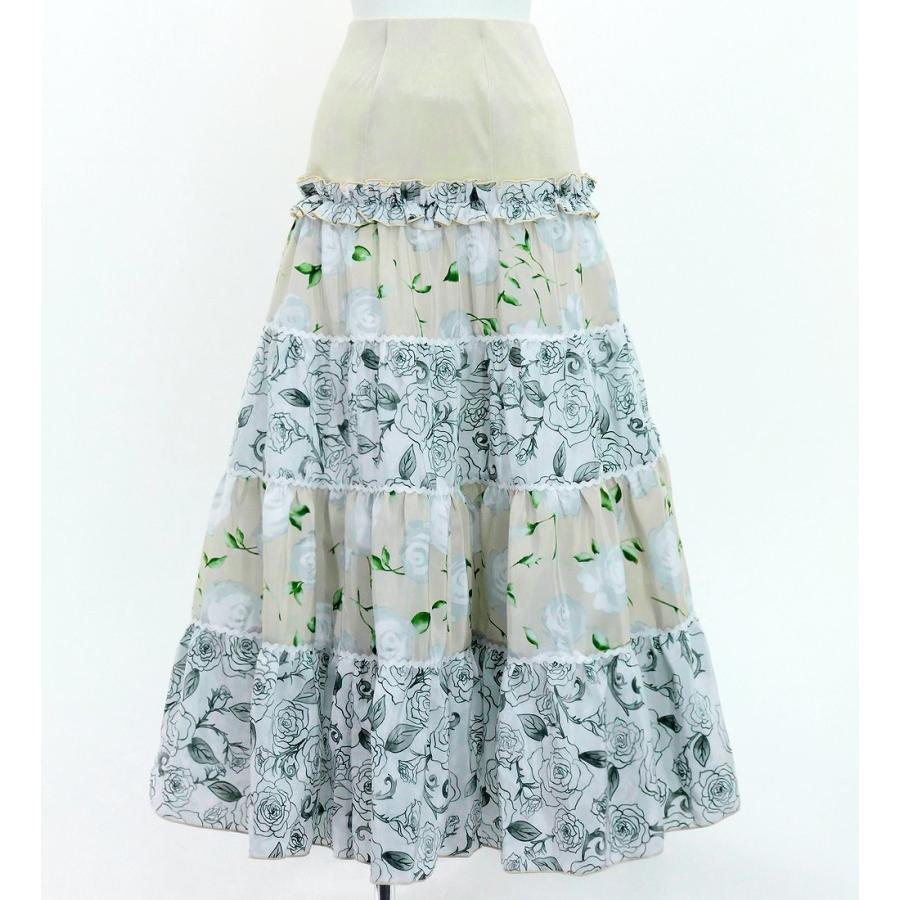 フラメンコ ピキージョ＆スカートセット ローズ ベージュ S-Lサイズ FPS-14 |  | 05