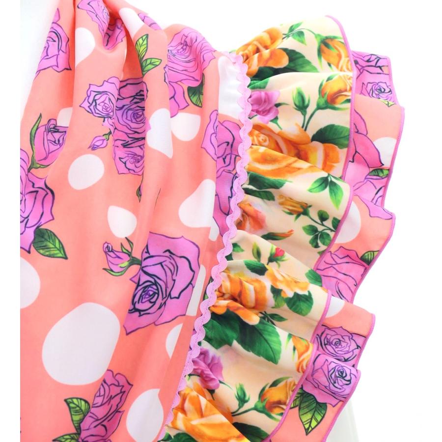 フラメンコ ピキージョ＆スカートセット ローズ ピンク×ベージュ S-Lサイズ FPS-8 |  | 04