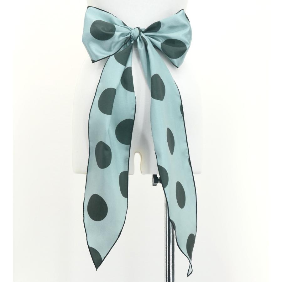 フラメンコ ロングサーキュラースカート リボン付き 水玉 グレー×ダークグレー FS-59 |  | 05