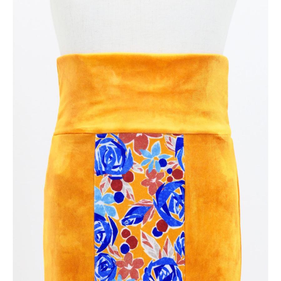 キッズ フラメンコ ハイウエストマーメイドスカート ローズ オレンジ 120・140サイズ FSp-20 |  | 03