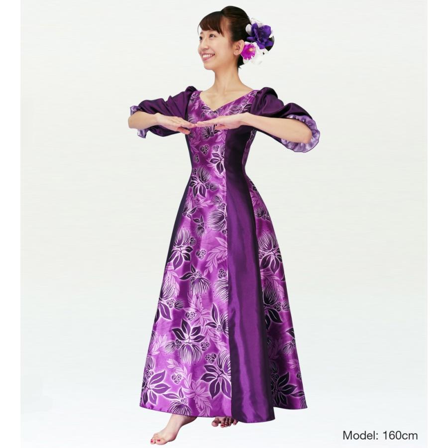 シビラ❋ボルドー シャンタン ロング ワンピース ドレス 紫 M セレモニー シビラ❋ボルドー シャンタン ロング ワンピース ドレス 紫 M