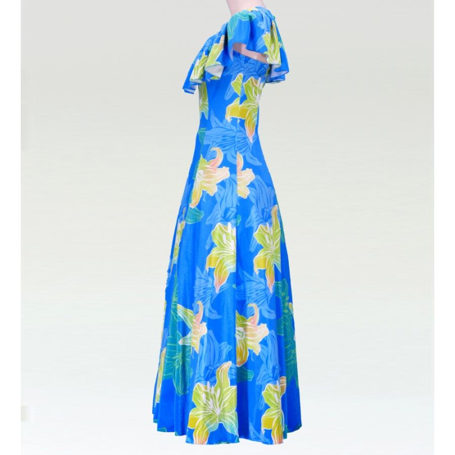 フラダンス [S・M・Lサイズ] マルチウェイロングドレス ライトブルー