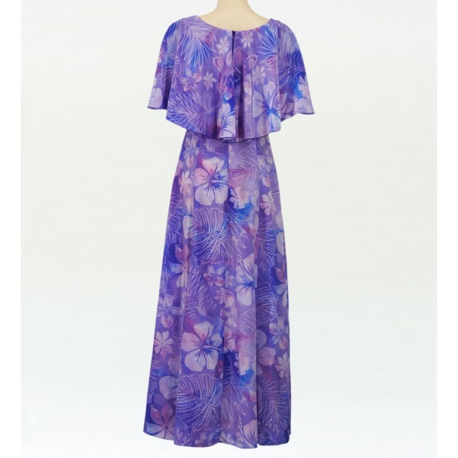 フラダンス [S・M・Lサイズ] ケープドレス ブルー J2559bl |  | 03