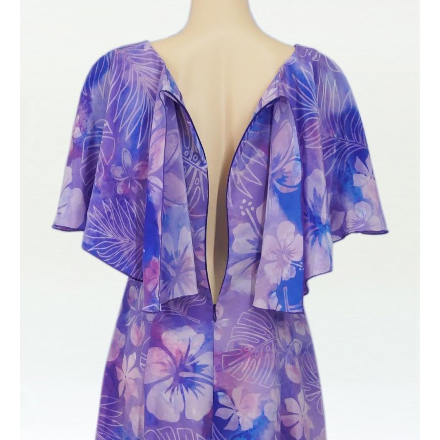 フラダンス [S・M・Lサイズ] ケープドレス ブルー J2559bl |  | 05