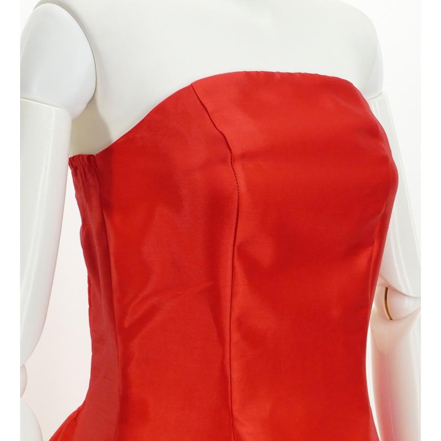 フラドレス [S・M・Lサイズ] ロング丈 ダークオレンジ×イエロー J2750dorye |  | 04