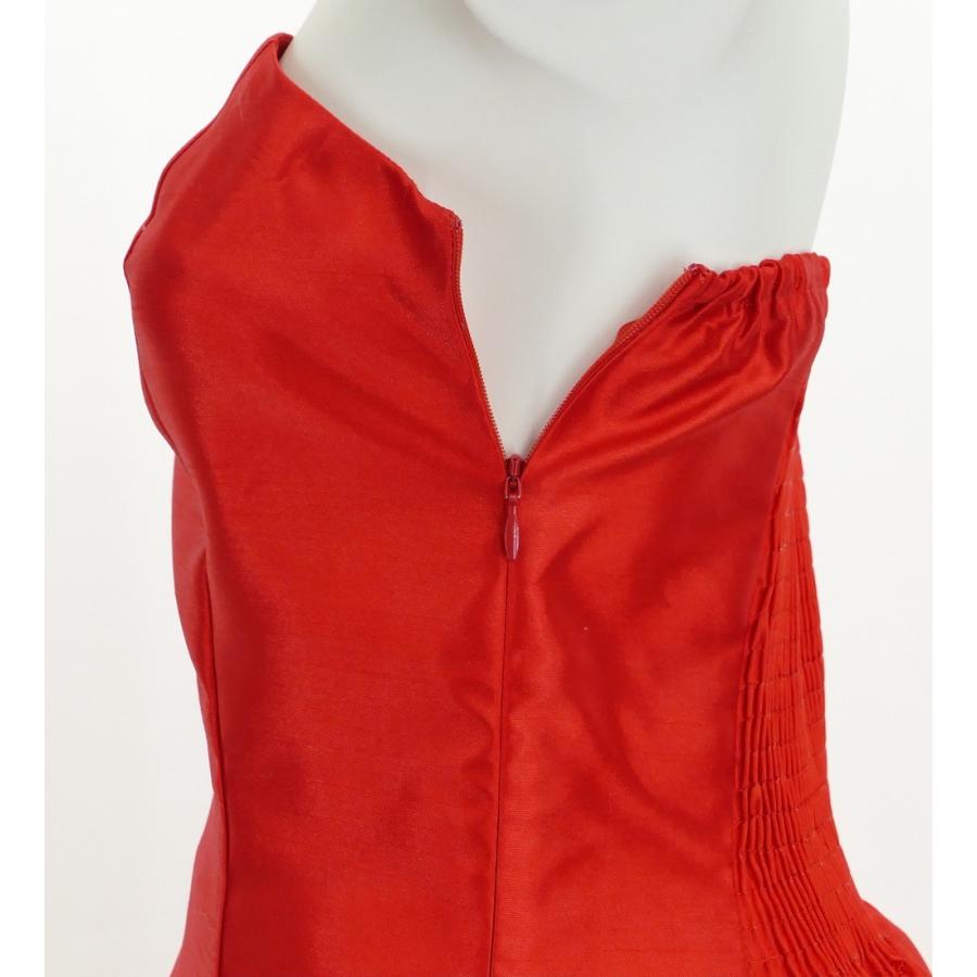 フラドレス [S・M・Lサイズ] ロング丈 ダークオレンジ×イエロー J2750dorye |  | 05