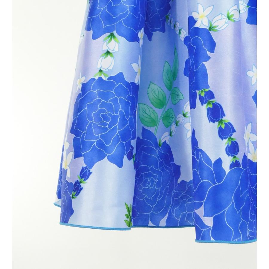 フラドレス [S・M・Lサイズ] ミディ丈 ロケラニ ブルー J2759bl |  | 05