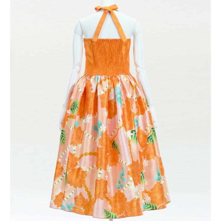 フラドレス [S・M・Lサイズ] ミディ丈 ロケラニ オレンジ J2759or |  | 02