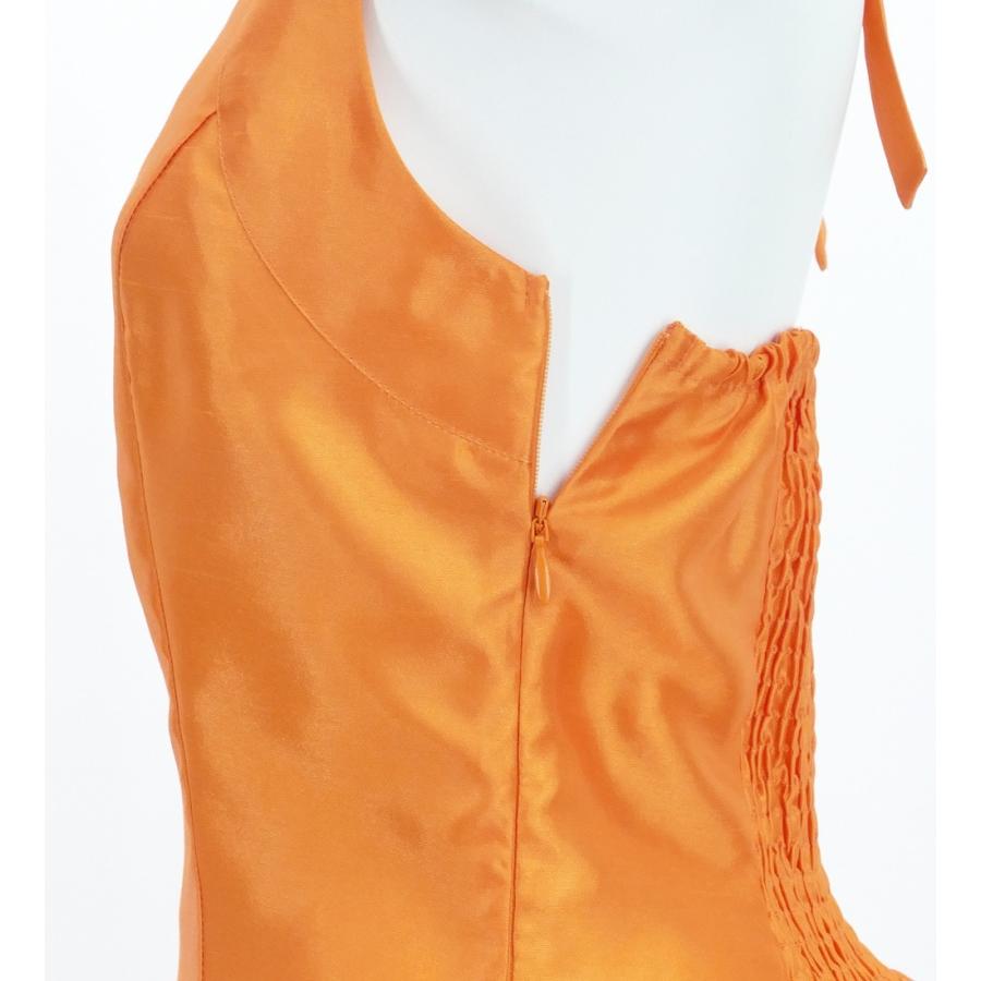 フラドレス [S・M・Lサイズ] ミディ丈 ロケラニ オレンジ J2759or |  | 04