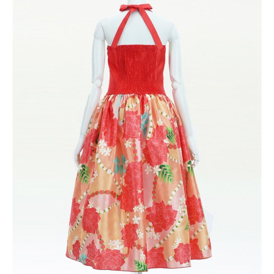 フラドレス [S・M・Lサイズ] ミディ丈 ロケラニ レッド J2759rd |  | 02