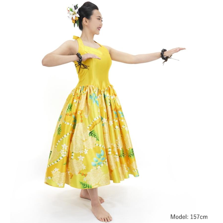 フラドレス [S・M・Lサイズ] ミディ丈 ロケラニ イエロー J2759ye |  | 01