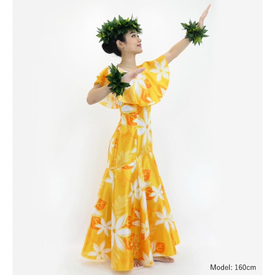 フラドレス [S・M・Lサイズ] ロング丈 ティアレ イエロー