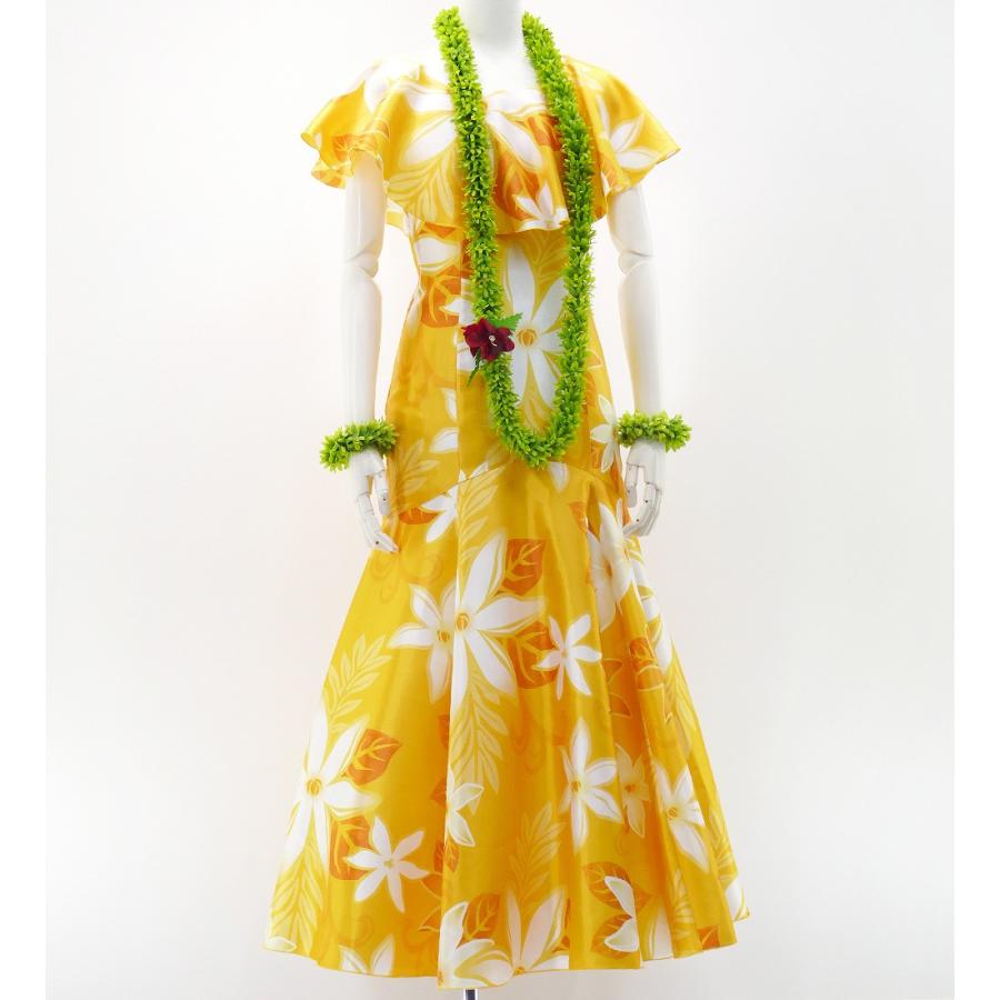 フラドレス [S・M・Lサイズ] ロング丈 ティアレ イエロー J2843ye