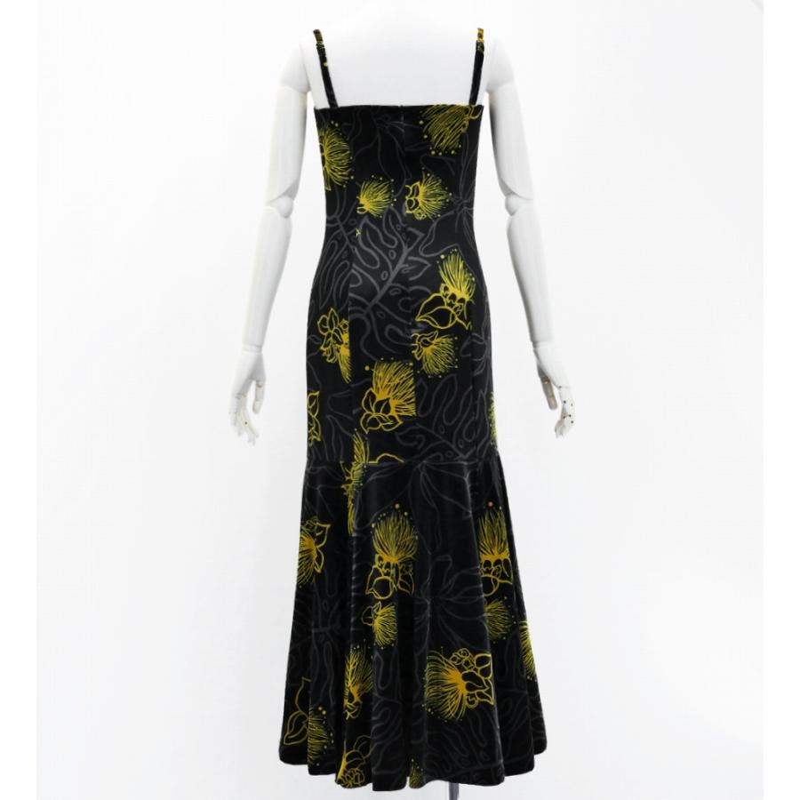 フラドレス [S・M・Lサイズ] ムームー ロング丈 レフア ブラック J2875bk |  | 02