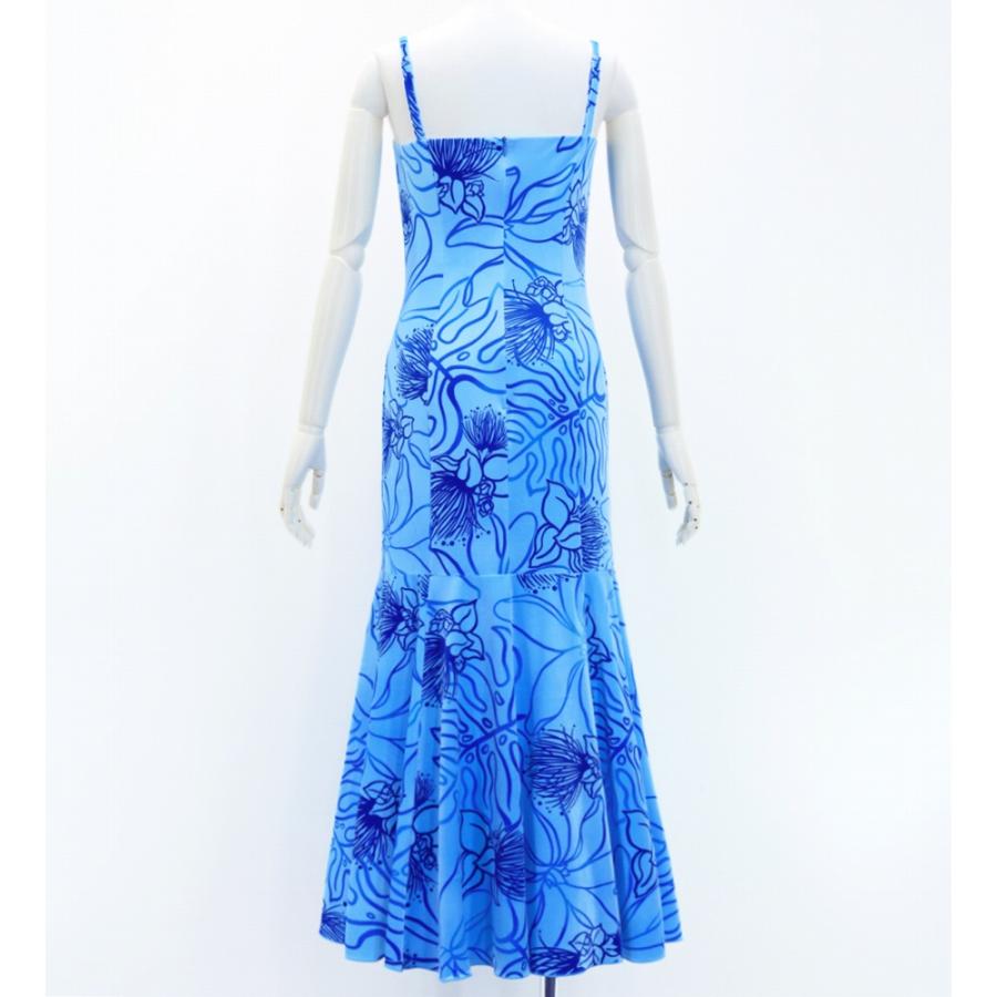 フラドレス [S・M・Lサイズ] ムームー ロング丈 レフア ブルー J2875bl |  | 02