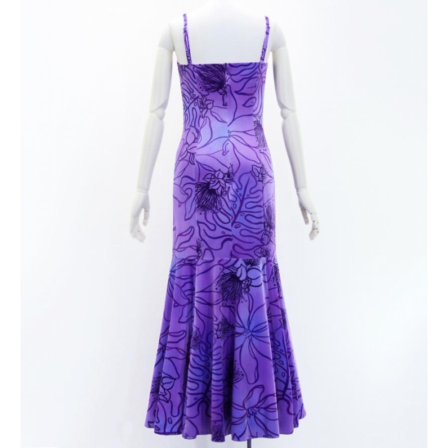 フラドレス [S・M・Lサイズ] ムームー ロング丈 レフア パープル J2875pu |  | 02