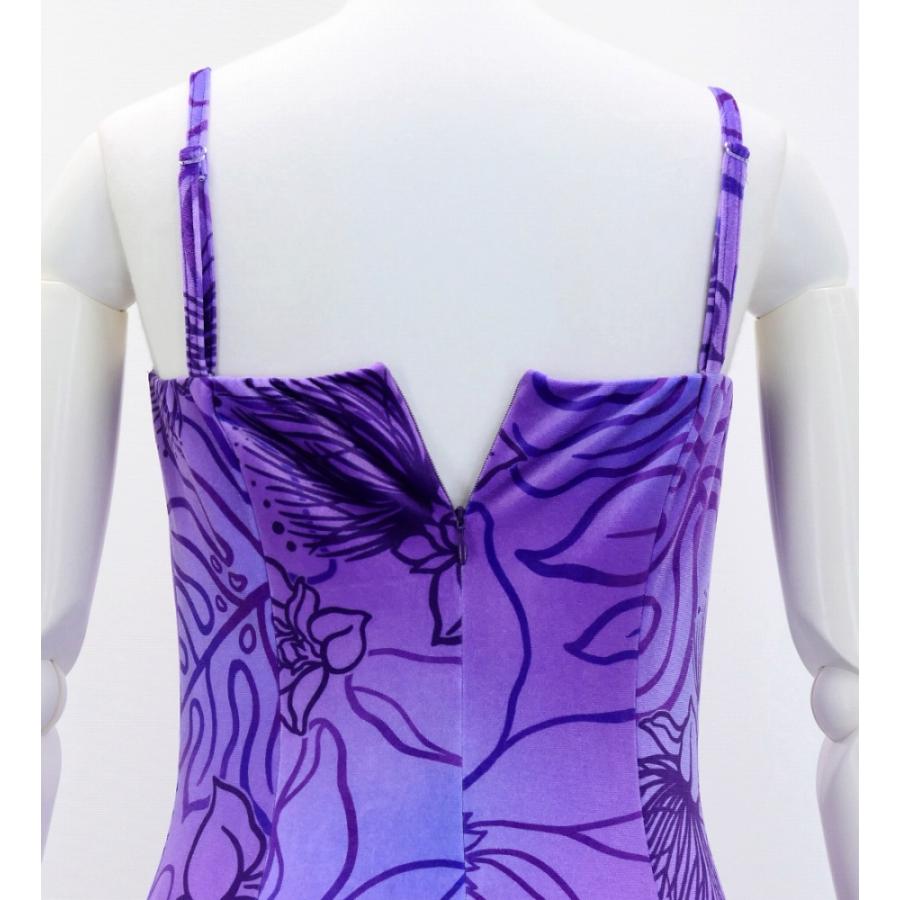 フラドレス [S・M・Lサイズ] ムームー ロング丈 レフア パープル J2875pu |  | 04