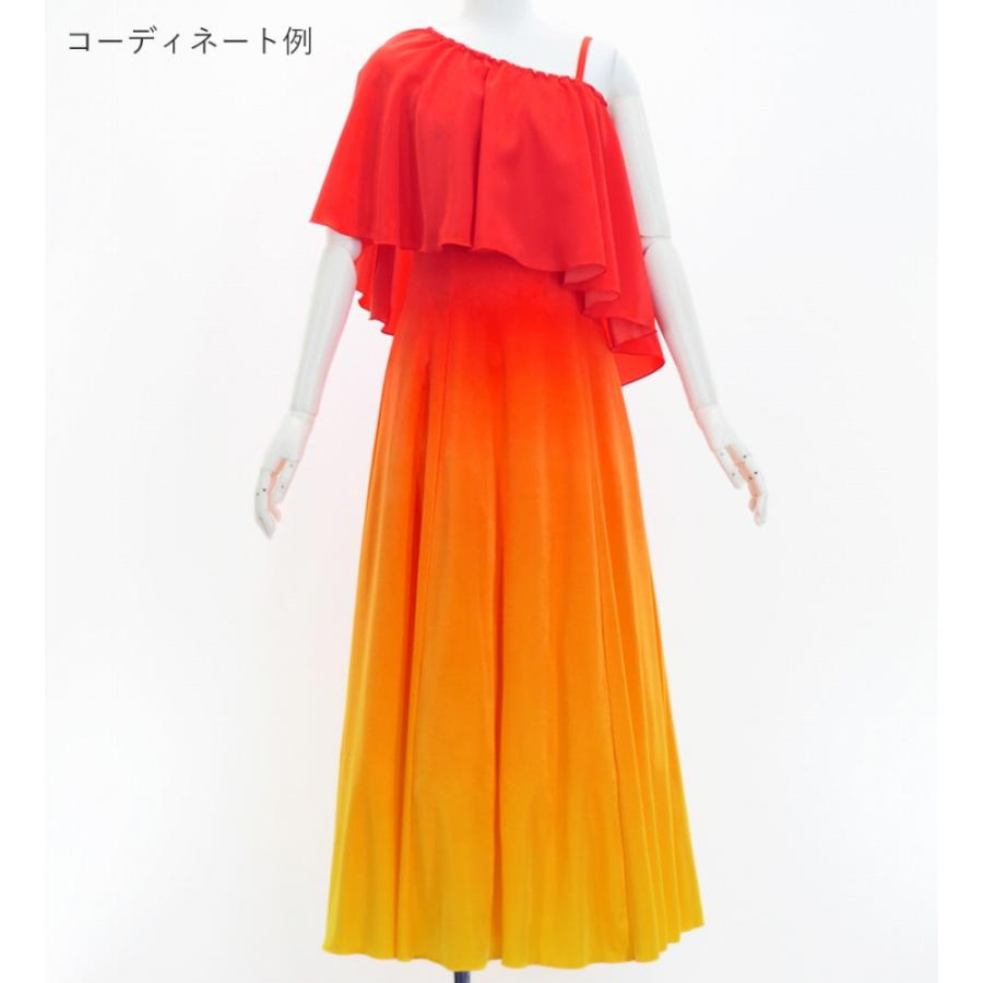 フラダンス コシボケープ ダークオレンジ Fサイズ J3035dorye |  | 05