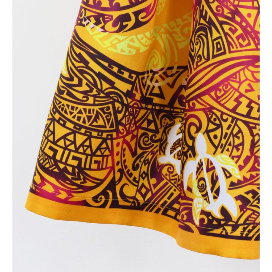 フラダンス シャンタン パウスカート シングル ホヌ×カヒコ イエロー J3042ye |  | 07