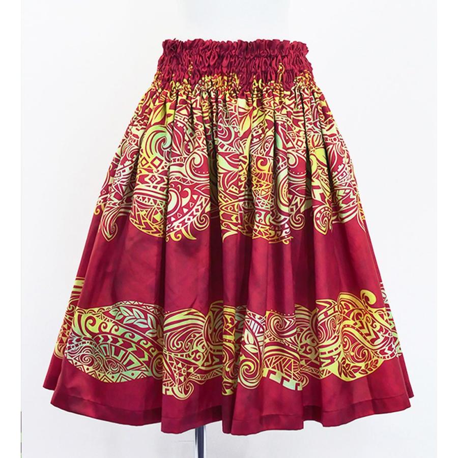 フラダンス 選べるトップス＆パウスカート カヒコ レッド J3094rd |  | 05