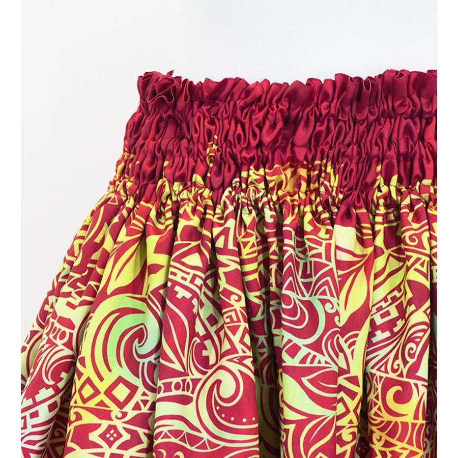 フラダンス 選べるトップス＆パウスカート カヒコ レッド J3094rd |  | 06