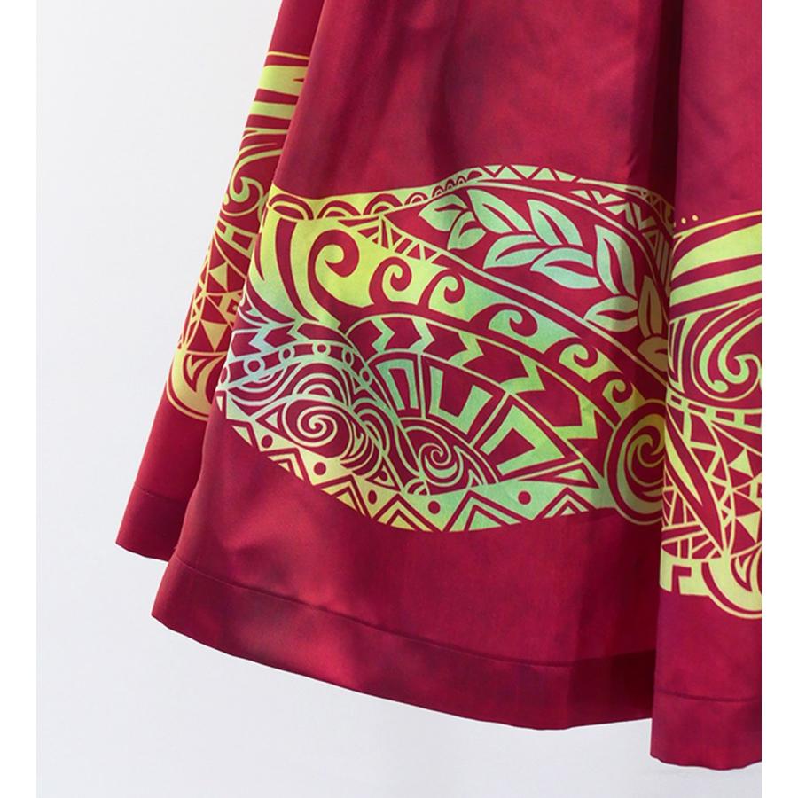 フラダンス 選べるトップス＆パウスカート カヒコ レッド J3094rd |  | 07