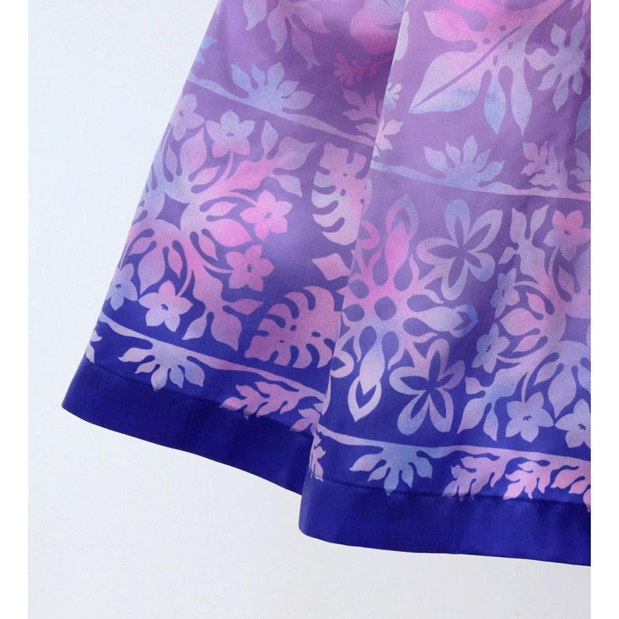 フラダンス 選べるトップス＆パウスカート ハワイアンキルト風