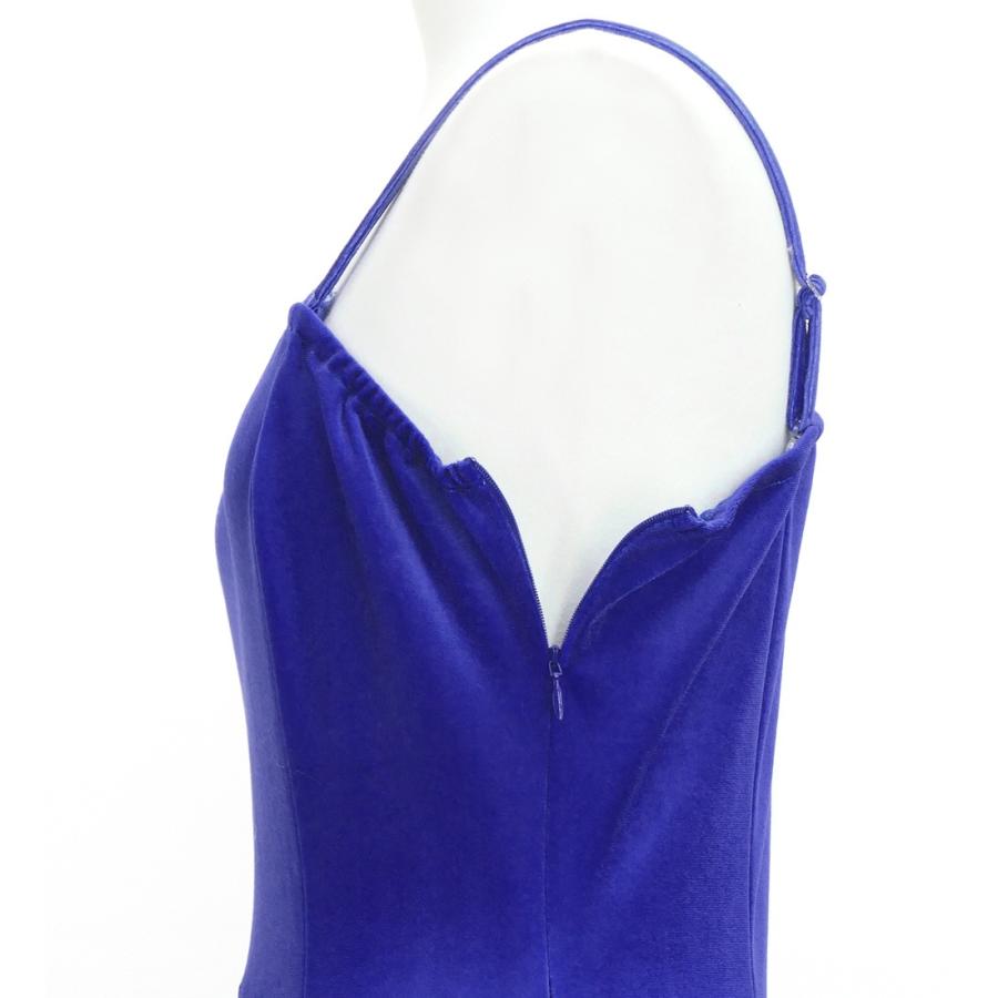 フラドレス [S・M・Lサイズ] ワンショルダー ノースリーブ ロング丈 リリー ブルー J3182bl |  | 04