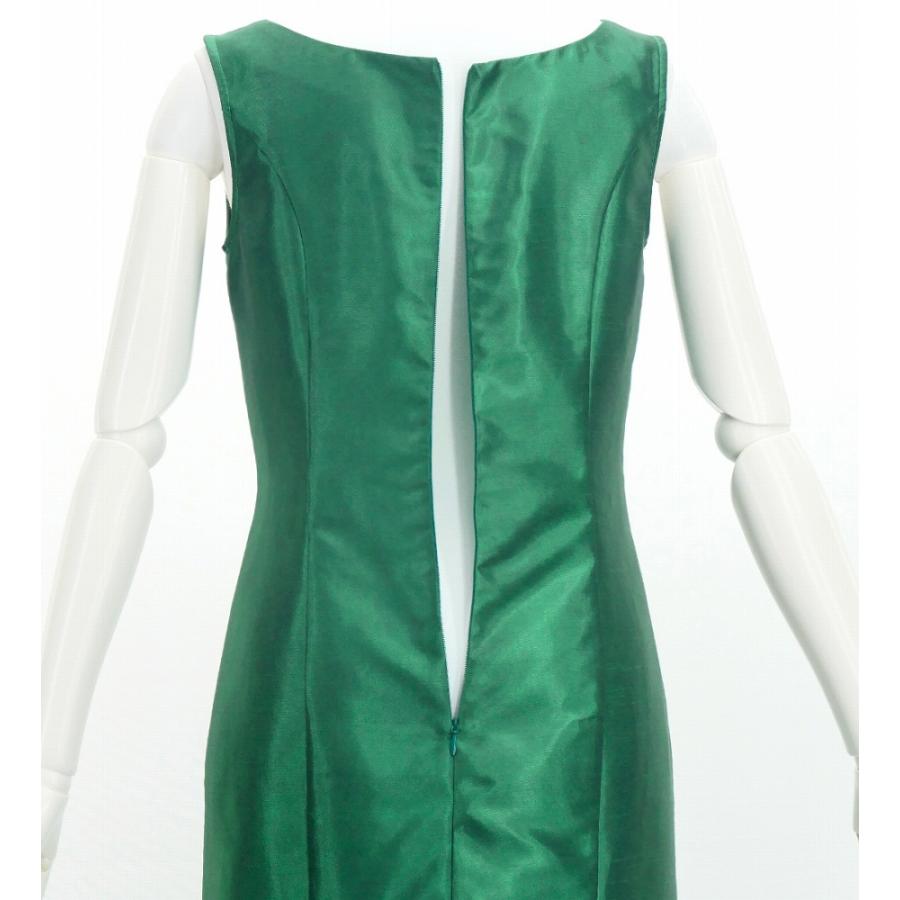 フラダンス [S・M・Lサイズ] グラデーションシャンタンドレス グリーン×ホワイト J3191grwh |  | 04